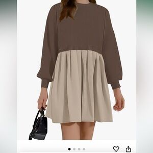 Pretty sweater dress